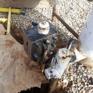 رفع نشتی آنلاین-box clamp on drain valve